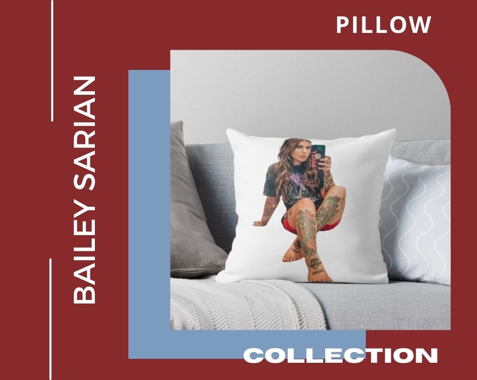 no edit bailey sarian pillow - Bailey Sarian Merch