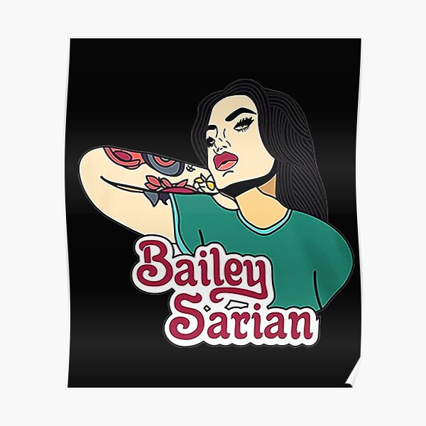 Bailey Sarian unisex sticker - Bailey Sarian muder mystery tshirt - Bailey Sarian Hoodies Poster RB1608 product Offical bailey sarian Merch
