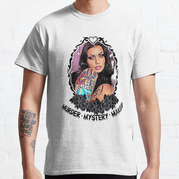 bailey sarian suspish murder mystery makeup sticker - Bailey Sarian muder mystery tshirt - Bailey Sarian Hoodies Classic T-Shirt RB1608 product Offical bailey sarian Merch