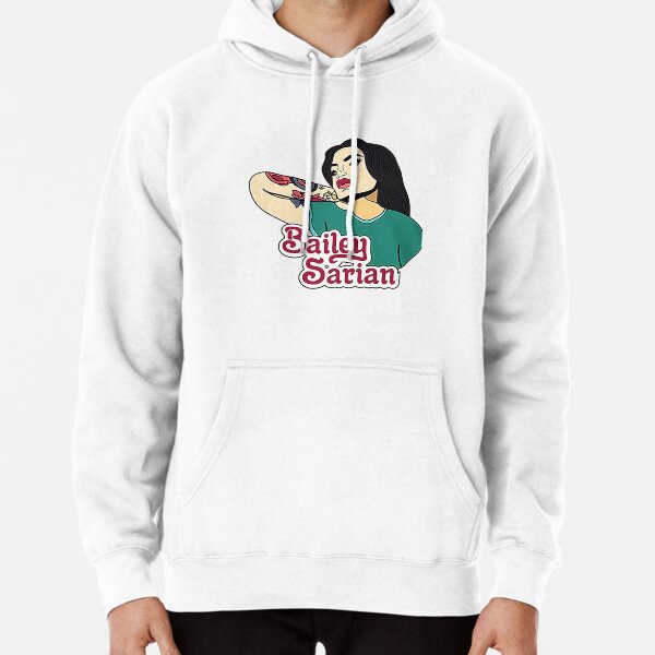 Bailey Sarian unisex sticker Pullover Hoodie RB1608 product Offical bailey sarian Merch