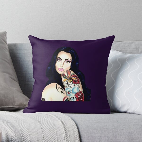 Casetify bailey sarian funny Throw Pillow RB1608 product Offical bailey sarian Merch