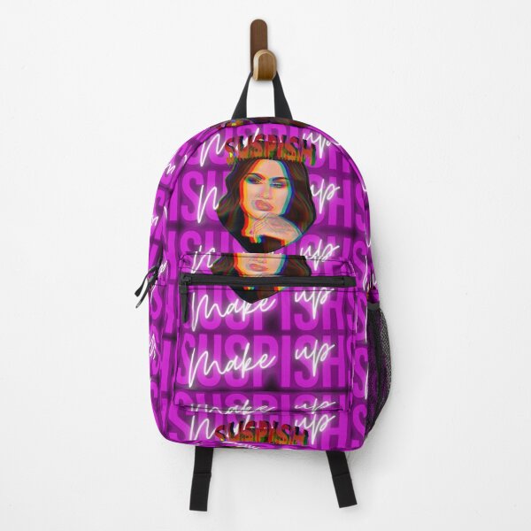 Bailey Sarian Makeup Tshirt - Bailey Sarian Skull Sticker Backpack RB1608 product Offical bailey sarian Merch